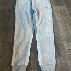 Gray Tapered Sweatpants with Ribbed Cuffs  MENS DREAMLAND